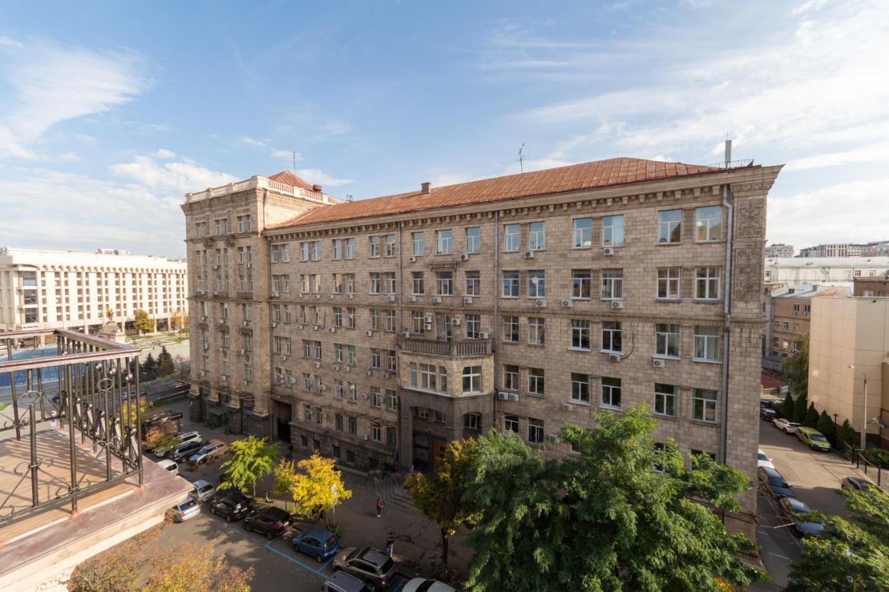 Central Apartments Maidan Area Kiev Dış mekan fotoğraf