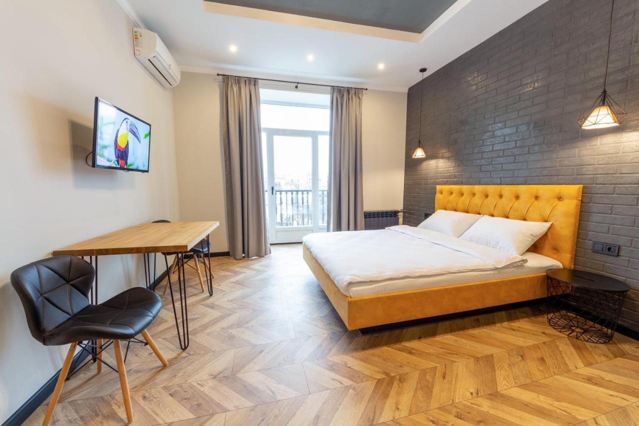 Central Apartments Maidan Area Kiev Dış mekan fotoğraf