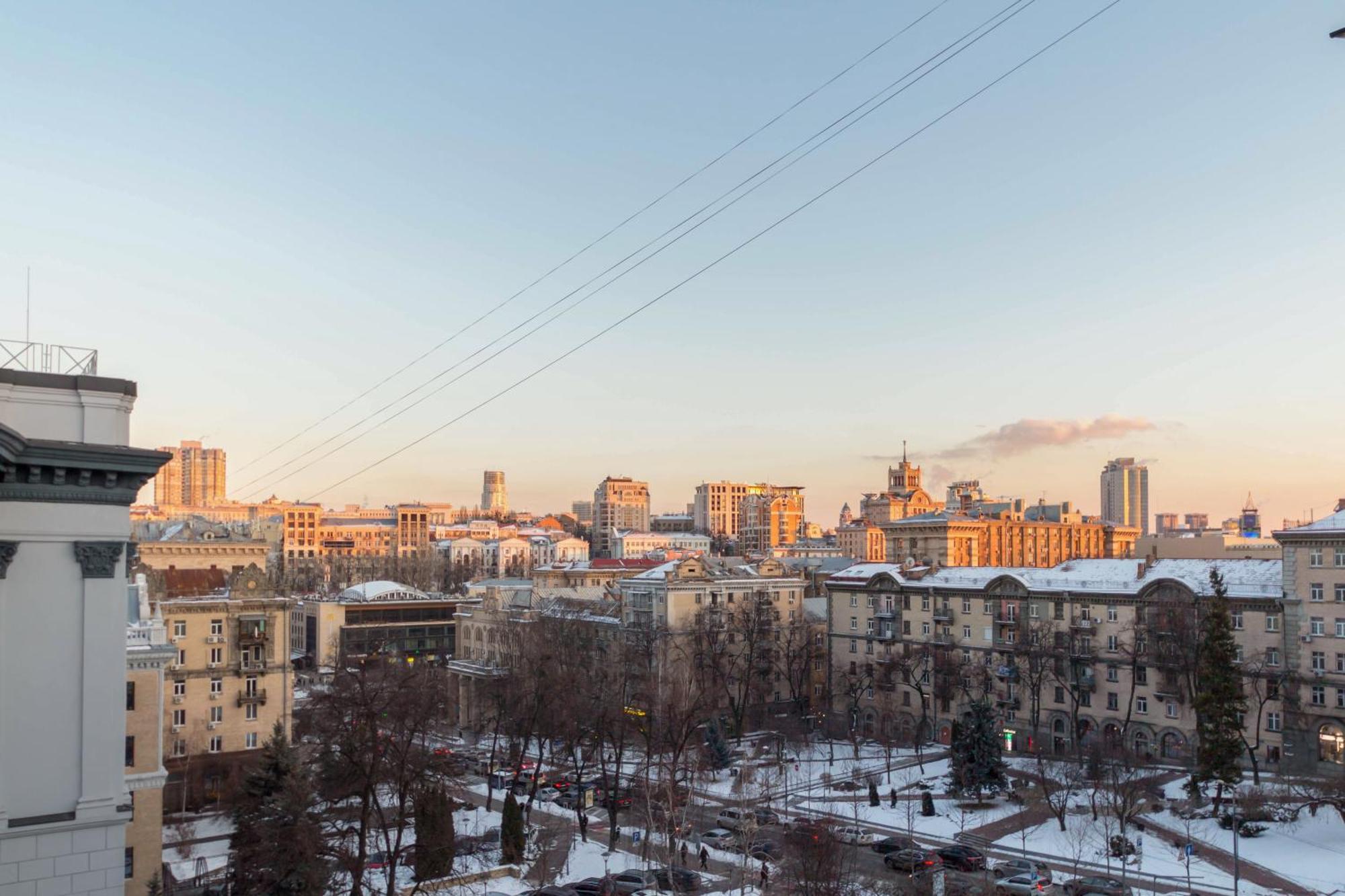 Central Apartments Maidan Area Kiev Dış mekan fotoğraf