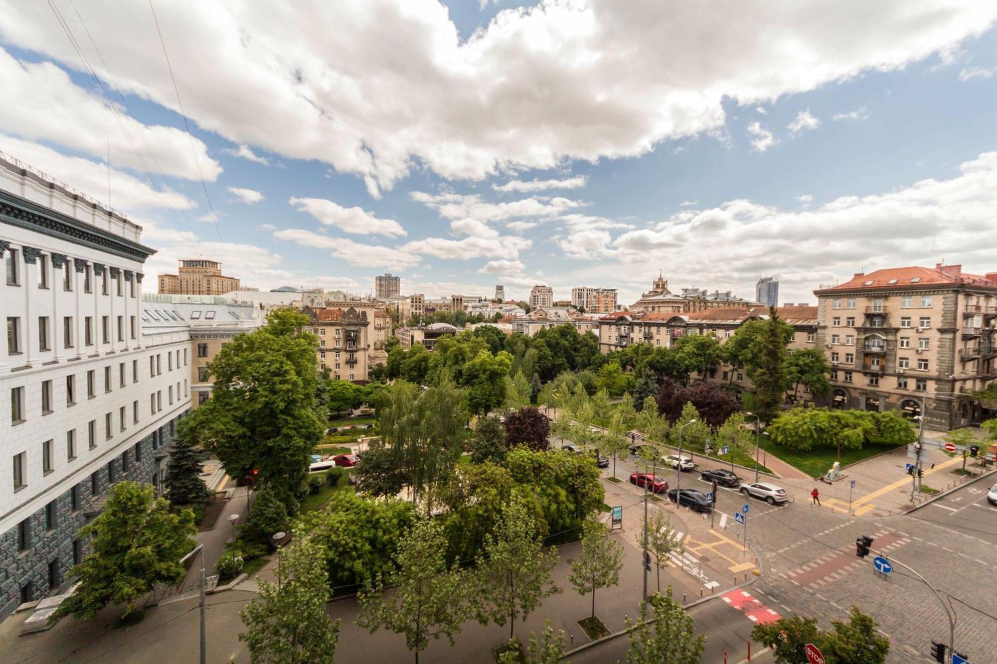 Central Apartments Maidan Area Kiev Dış mekan fotoğraf