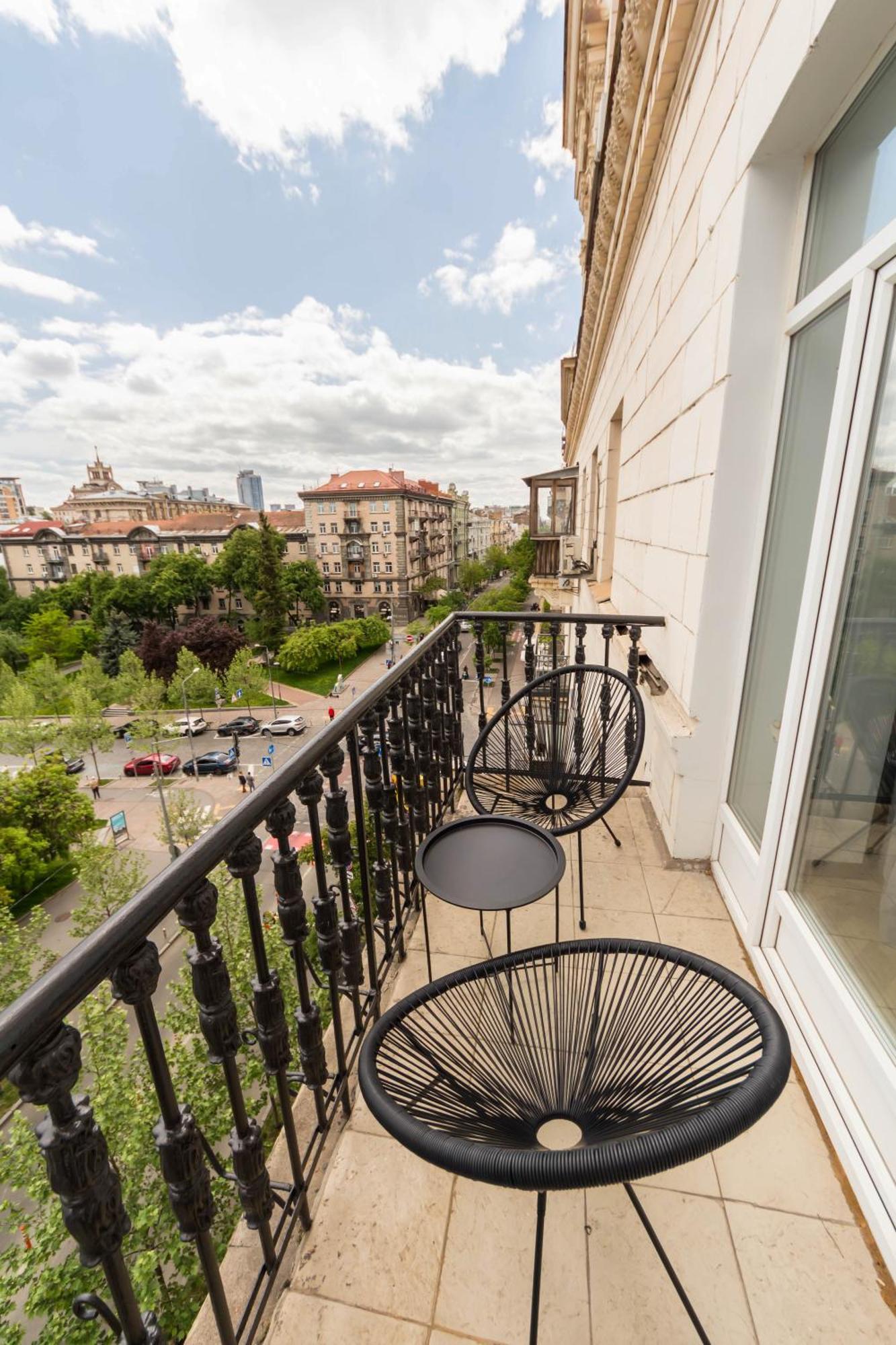 Central Apartments Maidan Area Kiev Dış mekan fotoğraf